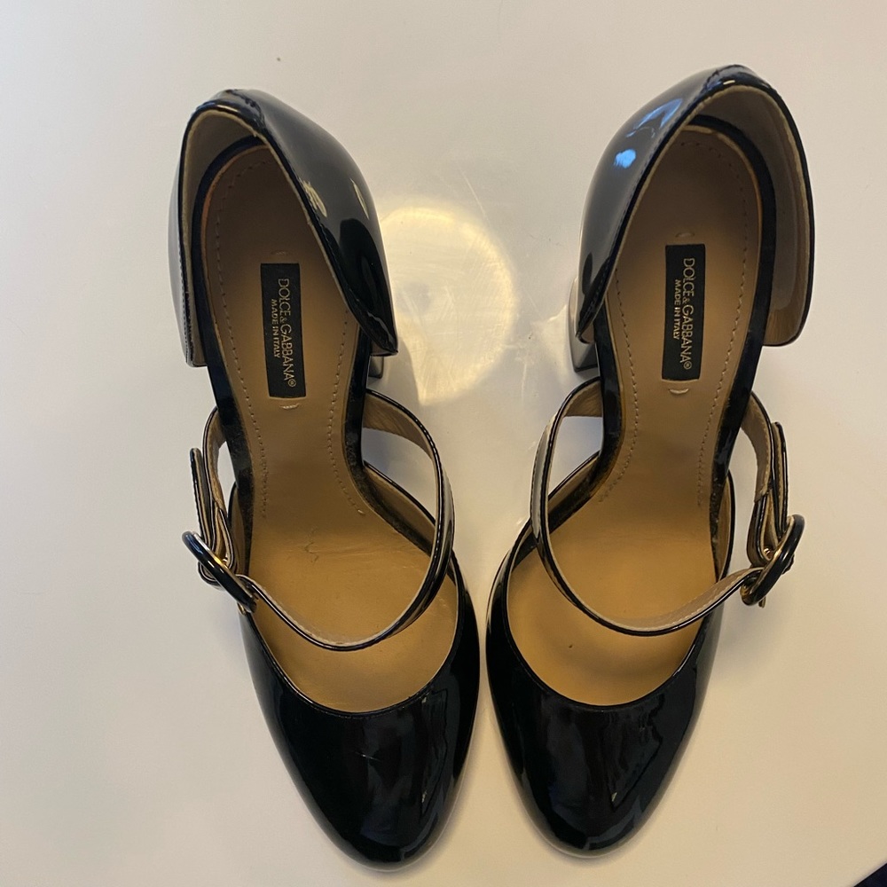 Dolce & Gabbana block d’orsay heel